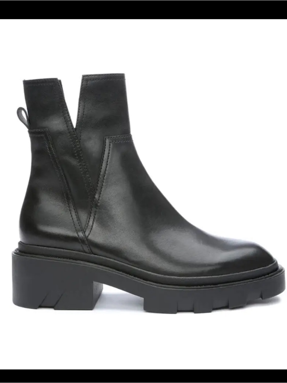 ASH Black Leather Melrose Bootie size 39
